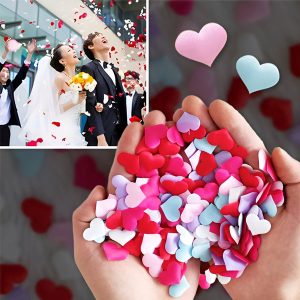 Armastuse südamekujulised konfetid (100tk) | HEARTPETAL
