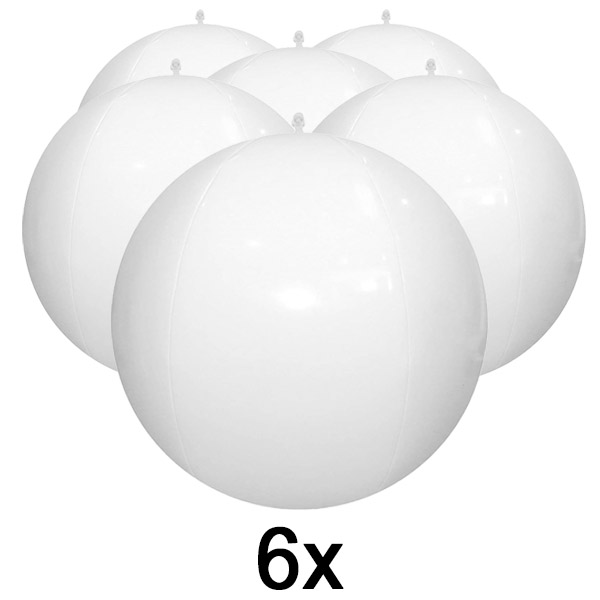 6x Täispuhutavad ujuvad basseinituled | POOLGLO