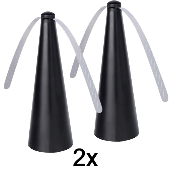 2x Automaatne kärbse tõrjeventilaator | FLYBEGONE