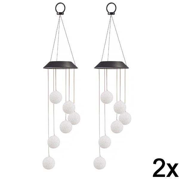 2x Päikesepoolne LED-rippvalgusti | AURAWIND