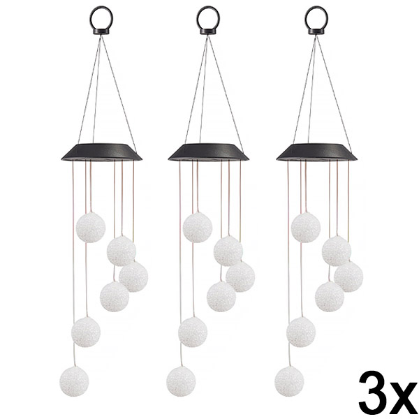 3x Päikesepoolne LED-rippvalgusti | AURAWIND