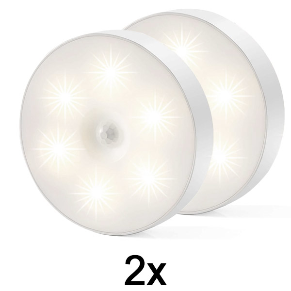 2x Nutikas liikumisanduriga LED-lamp | LUMISIGN