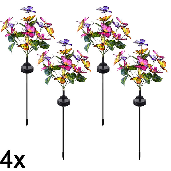 4x Päikesepaneelidega välituled | FLUTIX