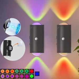 Tark liikumisanduriga seinavalgusti (2 tk) | AURAWALL