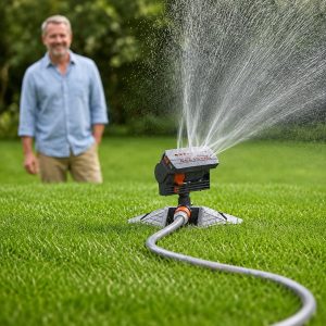 Reguleeritav võnkuv murupihusti – katab kuni 278 m² | WETSWEEP